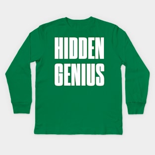 Hidden Genius Kids Long Sleeve T-Shirt